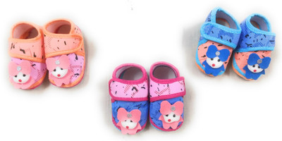 NewJainTraders Booties(Toe to Heel Length - 5 cm Multi05)