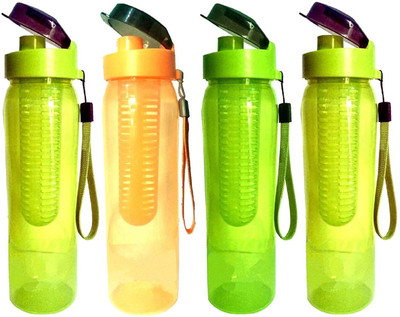 KUBER INDUSTRIES 1 l Plastic Bottle(Pack of 4, Multicolor)