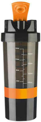 

Minura MGH144Ora 500 ml Shaker(Pack of 1, Orange), Black