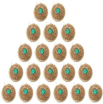 

Fabric and Lace BT029f Fabric, Metal Buttons(Pack of 20)