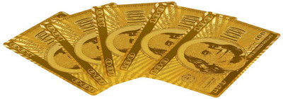

MSEE High Quality 24 K Gold Plated Poker Playing Cards_XT33(Gold TQ33)