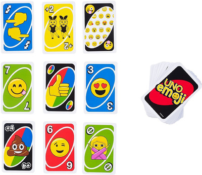 

Mattel Games UNO EMOJIS(Multicolor)