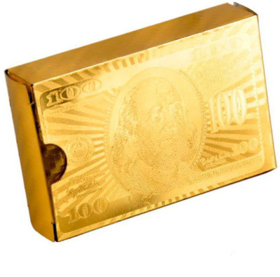 

MSEE High Quality 24 K Gold Plated Poker Playing Cards_XT22(Gold TQ22)