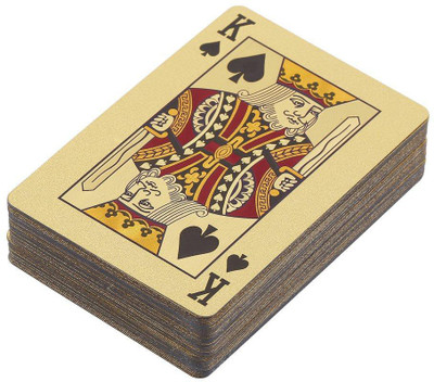 

MSEE High Quality 24 K Gold Plated Poker Playing Cards_XT41(Gold TQ41)