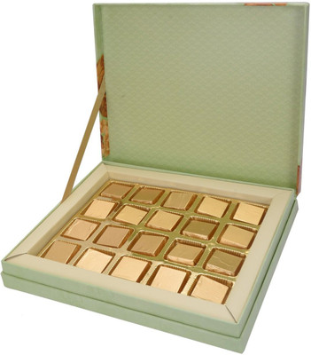 

Scrafts Festive Gifting Edible Gift Pack, of 20 Chocolates in Square Paper Box Fudges(Pack of 3, 300 g)