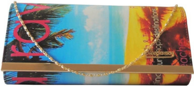 

ASNORA Party Multicolor Clutch
