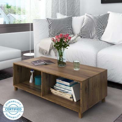 @Home by nilkamal Astero Engineered Wood Coffee Table(Finish Color - Walnut, DIY(Do-It-Yourself)) @Home by nilkamal Astero Engineered Wood Coffee Table(Finish Color - Walnut, DIY(Do-It-Yourself))
