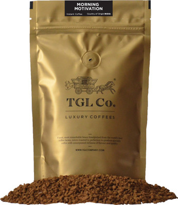 

TGL Co. Luxury Coffee Morning Motivation Instant Coffee (100 Gm) Makes Great iced Coffee Instant Coffee 100 g