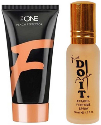 

Oriflame Sweden Peach Perfector Fair Foundation (Peach) 30 ml with one do it perfume 30 ml(Set of 2)