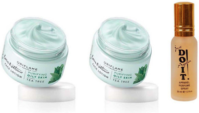 

Oriflame Sweden two ove Nature Tea Tree face lotion (50 ml) with one do it perfume 30 ml(Set of 3)