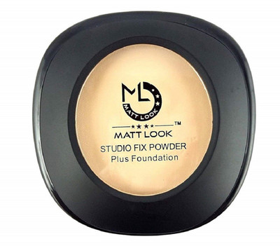 

Mattlook 2 IN 1 STUDIO FIX POWDER & PLUS FOUNDATION COMPACT, 24g Compact(Natural)