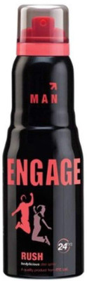 

Engage Rush Deodorant Spray - For Men (165 ml) Body Spray - For Men(165 ml)
