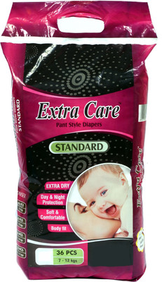 

Extra Care Standard Pullups - M(36 Pieces)