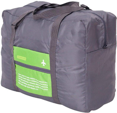 

Style Homez (Expandable) JETBAE Nylon Foldable Travel Duffel Bag for Carrying Luggage and Gym Travel Duffel Bag(Green)