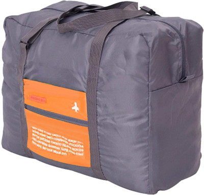 

Style Homez (Expandable) JETBAE Nylon Foldable Travel Duffel Bag for Carrying Luggage and Gym Travel Duffel Bag(Orange)