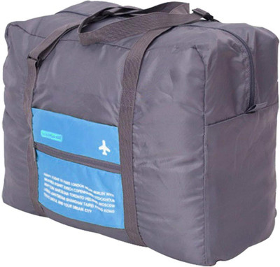 

Style Homez (Expandable) JETBAE Nylon Foldable Travel Duffel Bag for Carrying Luggage and Gym Travel Duffel Bag(Blue)