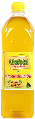 GOFOTS Ground Nut Oil Groundnut Oil Plastic Bottle(1 L)