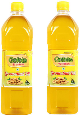 

GOFOTS Ground Nut Oil & Ground Nut Oil Groundnut Oil Plastic Bottle(2 x 0.5 L)