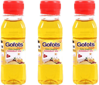 

GOFOTS Gingelly Oil & Gingelly Oil, Gingelly Oil Sesame Oil Plastic Bottle(3 x 33.33 ml)