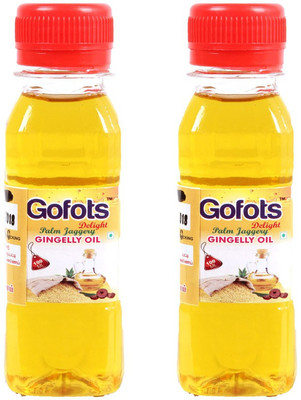 

GOFOTS Gingelly Oil & Gingelly Oil Sesame Oil Plastic Bottle(2 x 50 ml)