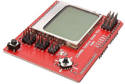 

ARDUINO M234 STC AVR microcontroller LCD 4884 Joystick Shield Rocker Electronic Components Electronic Hobby Kit