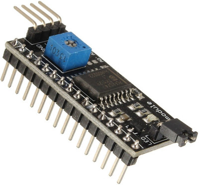 

PrimeRobotics Serial Board Module Port IIC/I2C/TWI/SPI Interface Module 1602 LCD Display Educational Electronic Hobby Kit