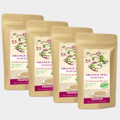 

PRAMSH Premium Quality Orange Peel Powder 800gm Pack Of 4(800 g)