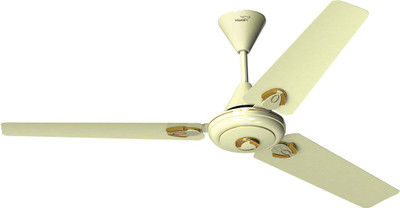V-Guard Esfera Dlx 48 - IV 3 Blade Ceiling Fan(Ivory, Pack of 1)