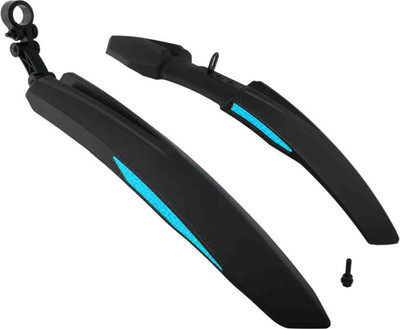 

Asraw High Quality Mudguard- Bicycle Splash Protector Clip-on Front & Rear Fender(Blue)