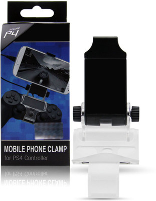 

TCOS Tech Smart Phone Mount Bracket Storage Holder for Sony PS4 Controller Gaming Accessory Kit(Black, For PS4)