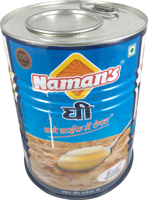 

Naman Pure Organic Desi Ghee (White/Buffalo) 5 L Tin