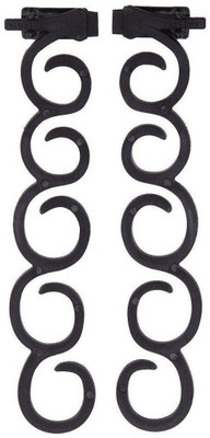 

GULZAR Spider hair braider hair styling tools hair clips band centipede braid aid hair band beauty tool (2pcs/pack) Braid Extension(Black)