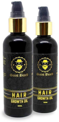 

Saint beard Hair Growth oil Pack of 2 (100 ML) Hair Oil(100 ml)