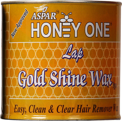 

Aspar Honey One Gold Shine Hot Wax For Hair Removal (600gm) Wax(600 g)