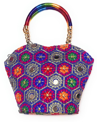 

Unique Fashion Hand-held Bag(Blue, Multicolor, Pink)