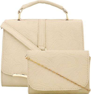 

KISHORIHANDICRAFTS Hand-held Bag(Beige)