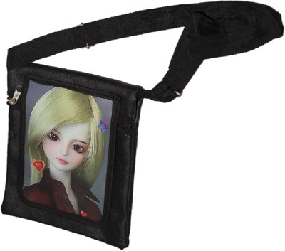 Shardha Creations Sling Bag(Black)