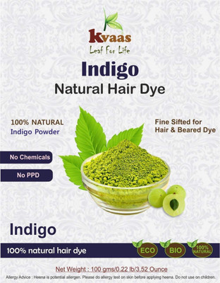 

kvaas 100% Natural Indigo Powder (Indigofera Tinctoria)(250 g)
