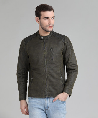 Flying Machine Full Sleeve Solid Men Jacket at flipkart