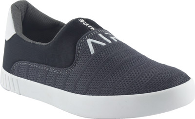 

R.U Boys Slip on Moccasins(Grey