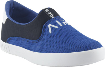 

R.U Boys Slip on Moccasins(Blue