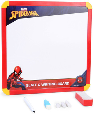 

Marvel Spiderman 2 In 1 Slate & Writing Board(Multicolor)