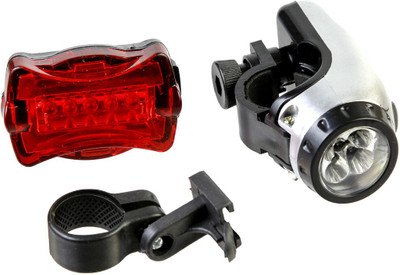 

ShivExim Bicycle new Power Beam sliver LED Front Rear Light Combo(Multicolor)