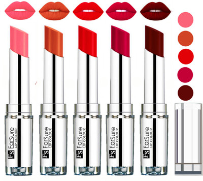 

Forsure Best Collection Velvet Matte Lip Color(Peach,Brick Nude,Hot Red,Magenta,Maroon, 20 g)