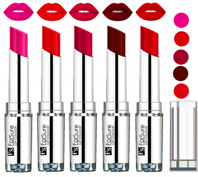 

Forsure Best Collection Velvet Matte Lip Color Combo at Wholesale Rate(Rose Pink,Hot Red,Magenta Maroon,Romantic Red, 20 g)