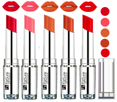 

Forsure Best Collection Velvet Matte Lip Color(Ruby Red,Peach,Nude,Brick,Nude,Hot Red, 20 g)