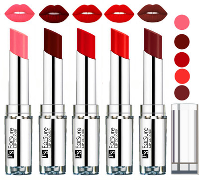 

Forsure Best Collection Velvet Matte Lip Color Combo at Wholesale Rate(Peach,Maroon,Romantic Red,Orange,Wine, 20 g)