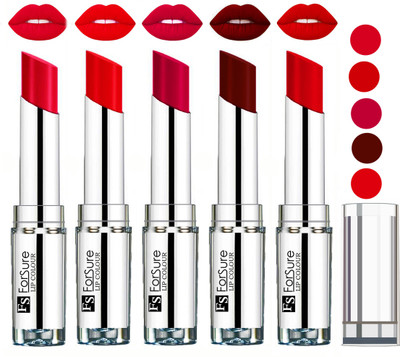

Forsure Best Collection Velvet Matte Lip Color Combo at Wholesale Rate(Ruby Red,Hot Red,Magenta,Maroon,Romantic Red, 20 g)