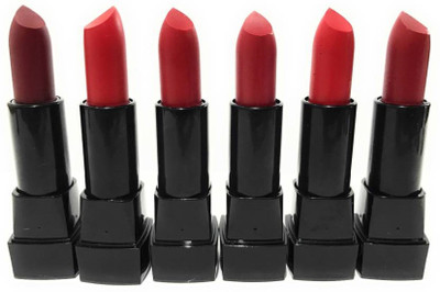 

Kiss Beauty Moisturizing, Matte , Rich Color Lipstick (Set Of-6) (Multicolor)(Multicolor)