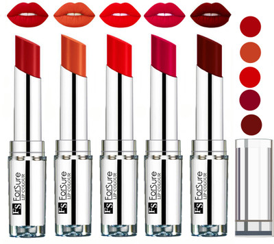 

Forsure Best Collection Velvet Matte Lip Color(Sweet Red,Brick Nude,Hot Red,Magenta,Maroon, 20 g)